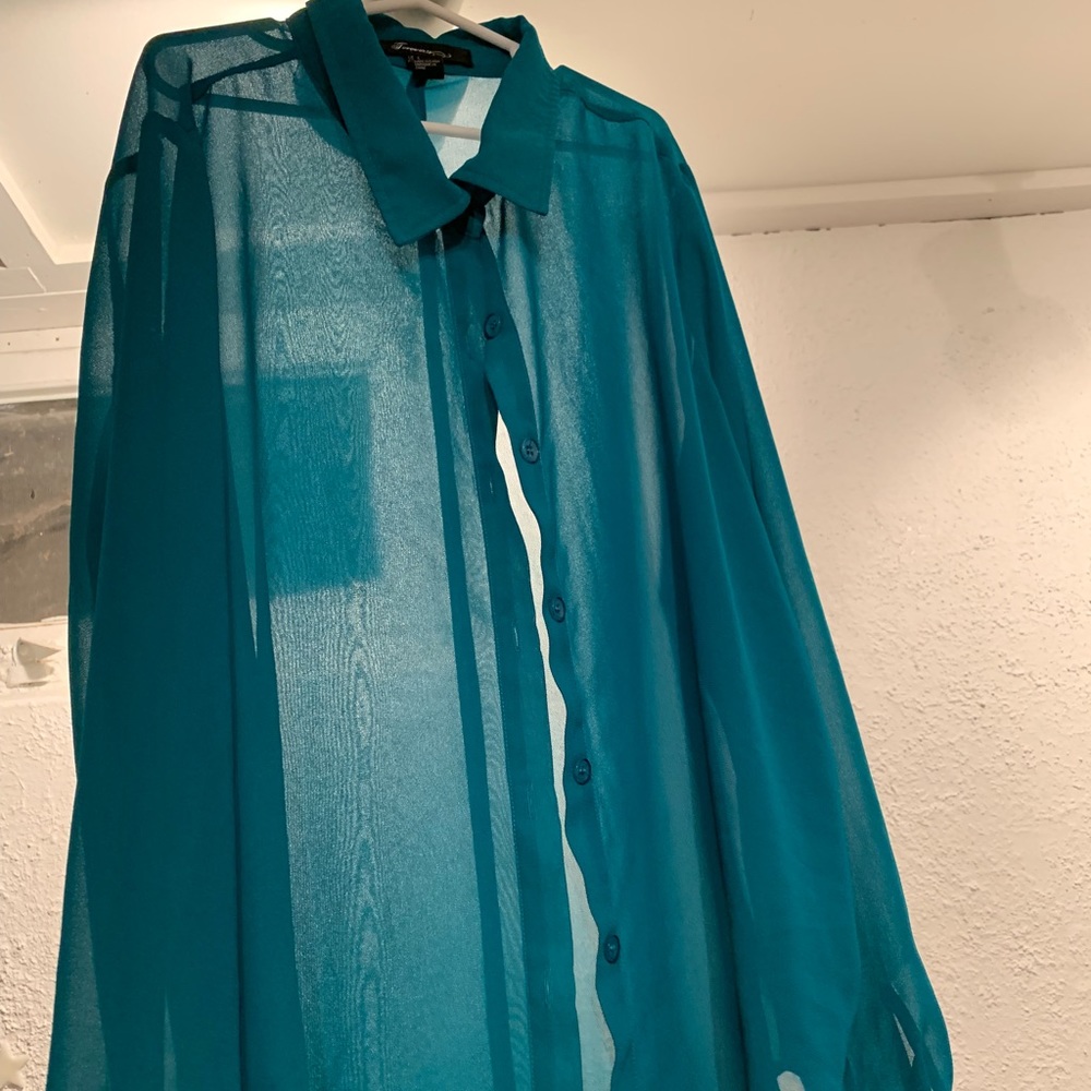 sheer blouse